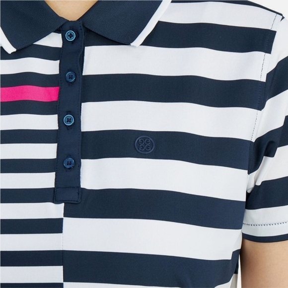 C18 GFORE Women's Short Sleeve Golf Shirt G4LS22K03 TWLT 36869364 - Picture 6 of 12